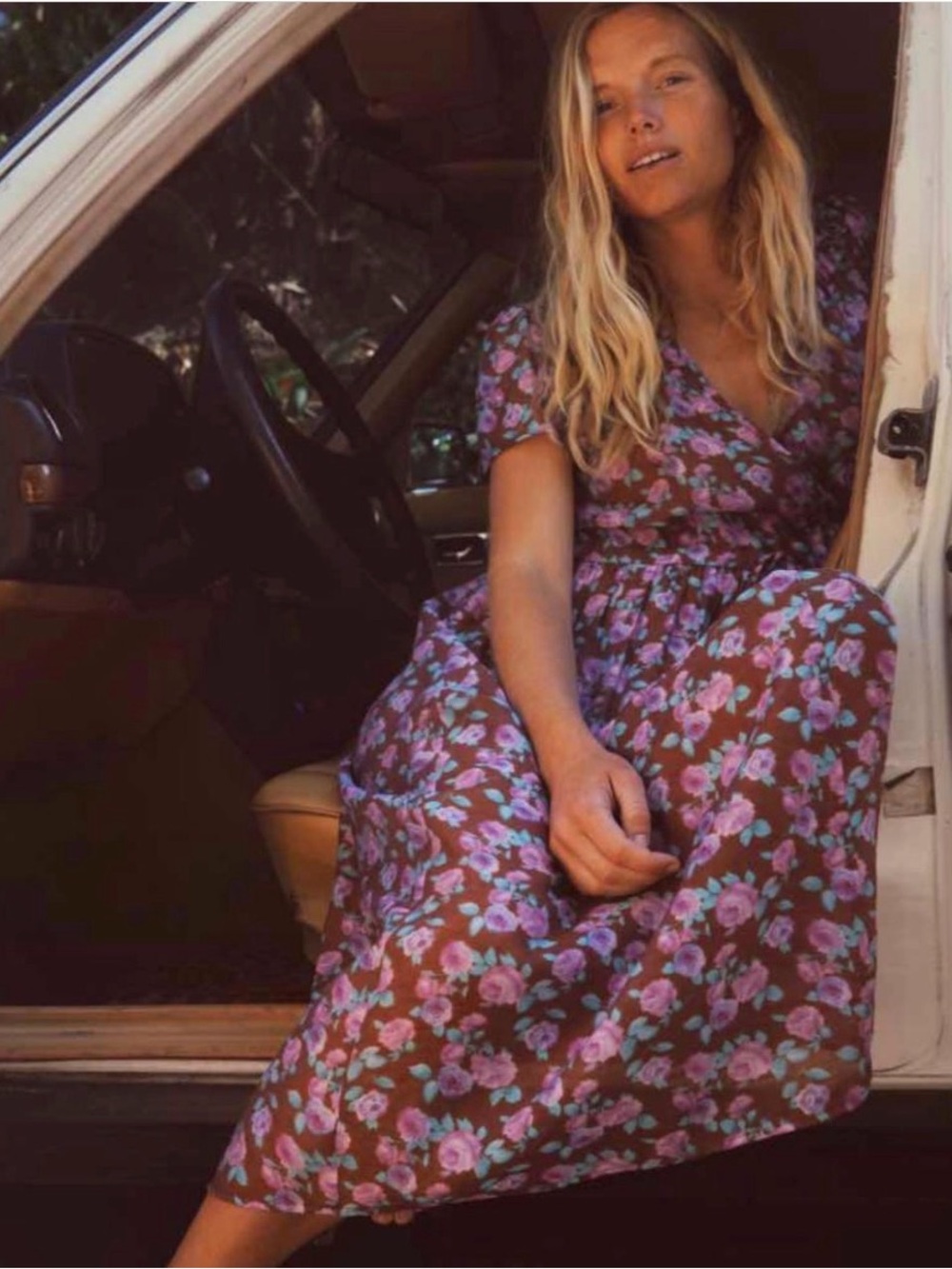 Christy Dawn, The Dawn Dress, Garnet Rose, Small - Picture 10 of 10